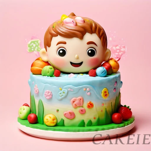 Cocomelon Kid Cake